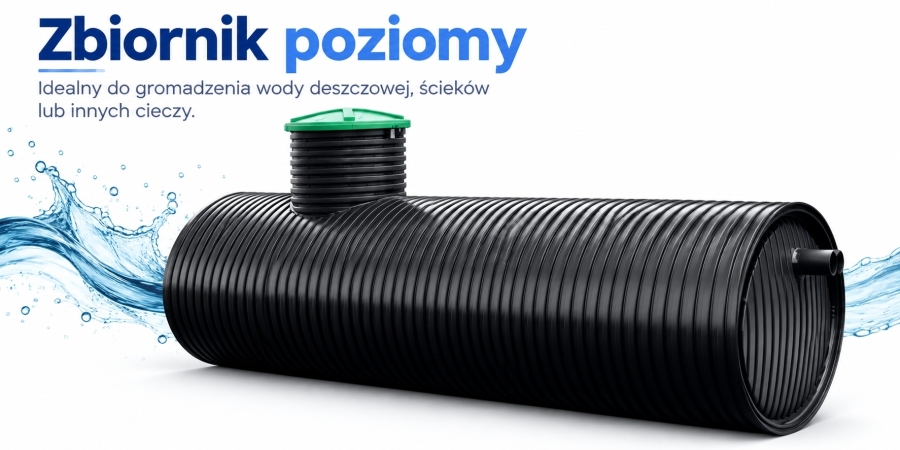Zbiornik dwupłaszczowy HDPE 10000 litrów